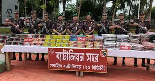 ব্রাহ্মণবাড়িয়ায় সীমান্ত থেকে সাড়ে ৯ কোটি টাকার ভারতীয় চোরাই পণ্য উদ্ধার